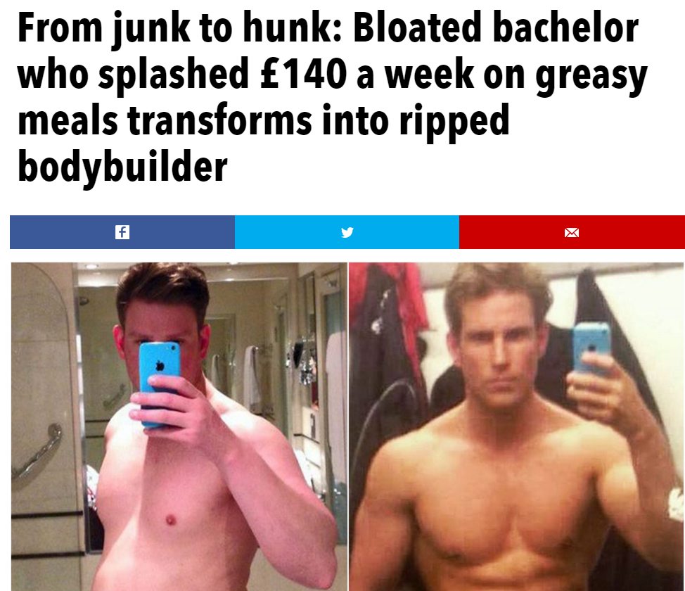 From Beer Belly To Bodybuilder Overweight Bachelors Amazing Transformation In Just 7 Months